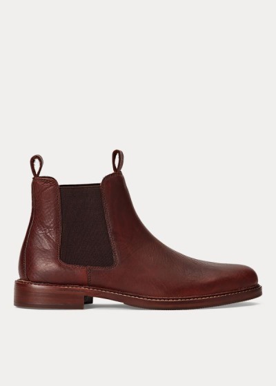 Pánské Chelsea Boots Polo Ralph Lauren Normanton Kožené - 76035-XUIP